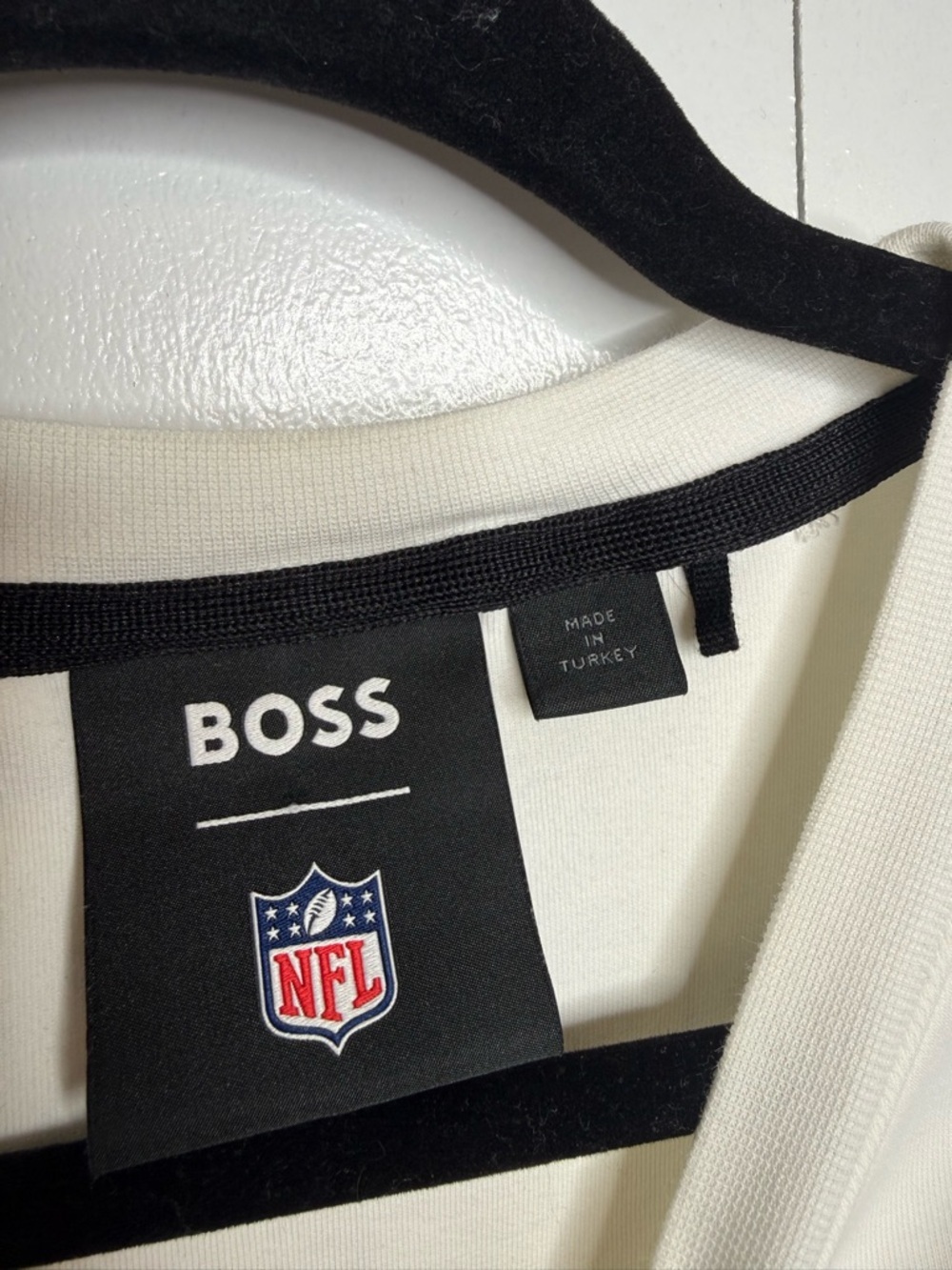 Boss by Hugo Boss x NFL Raiders Crewneck Sweatshirt White Large - Picture 4 of 13
